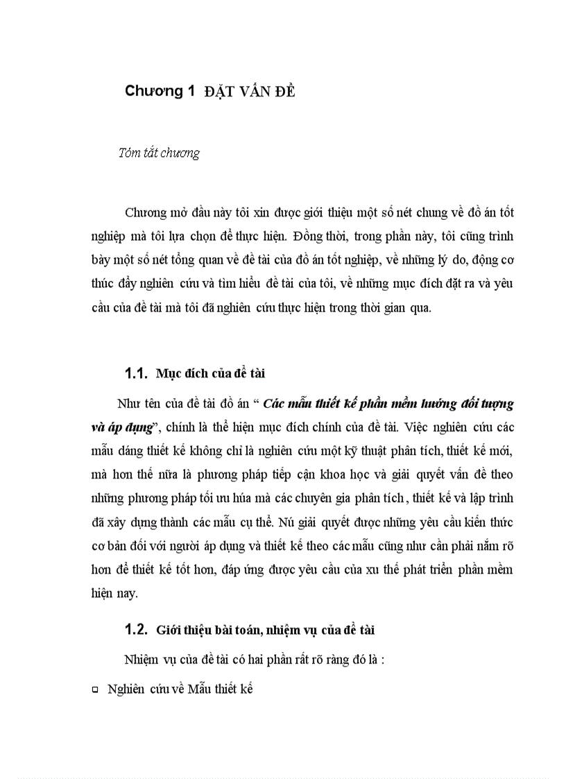 image for page Mẫu thiết kế phần mềm hướng đối tượng và áp dụng