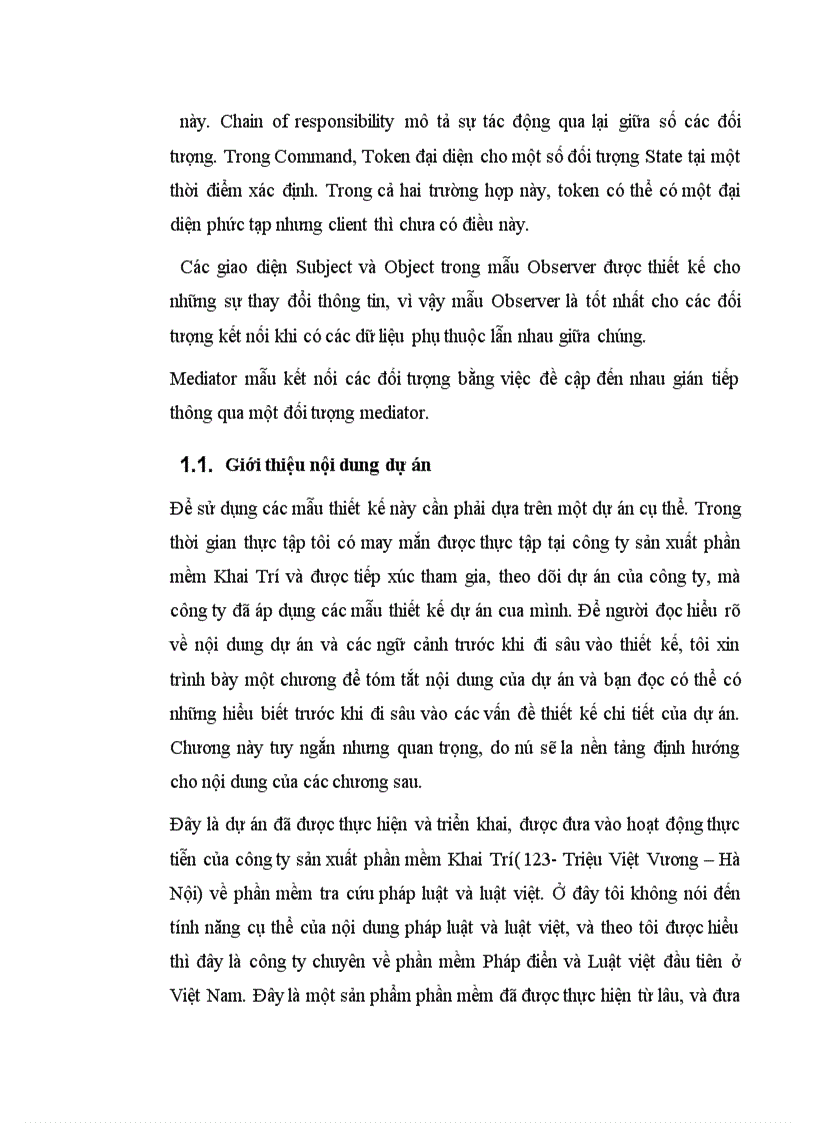 image for page Mẫu thiết kế phần mềm hướng đối tượng và áp dụng