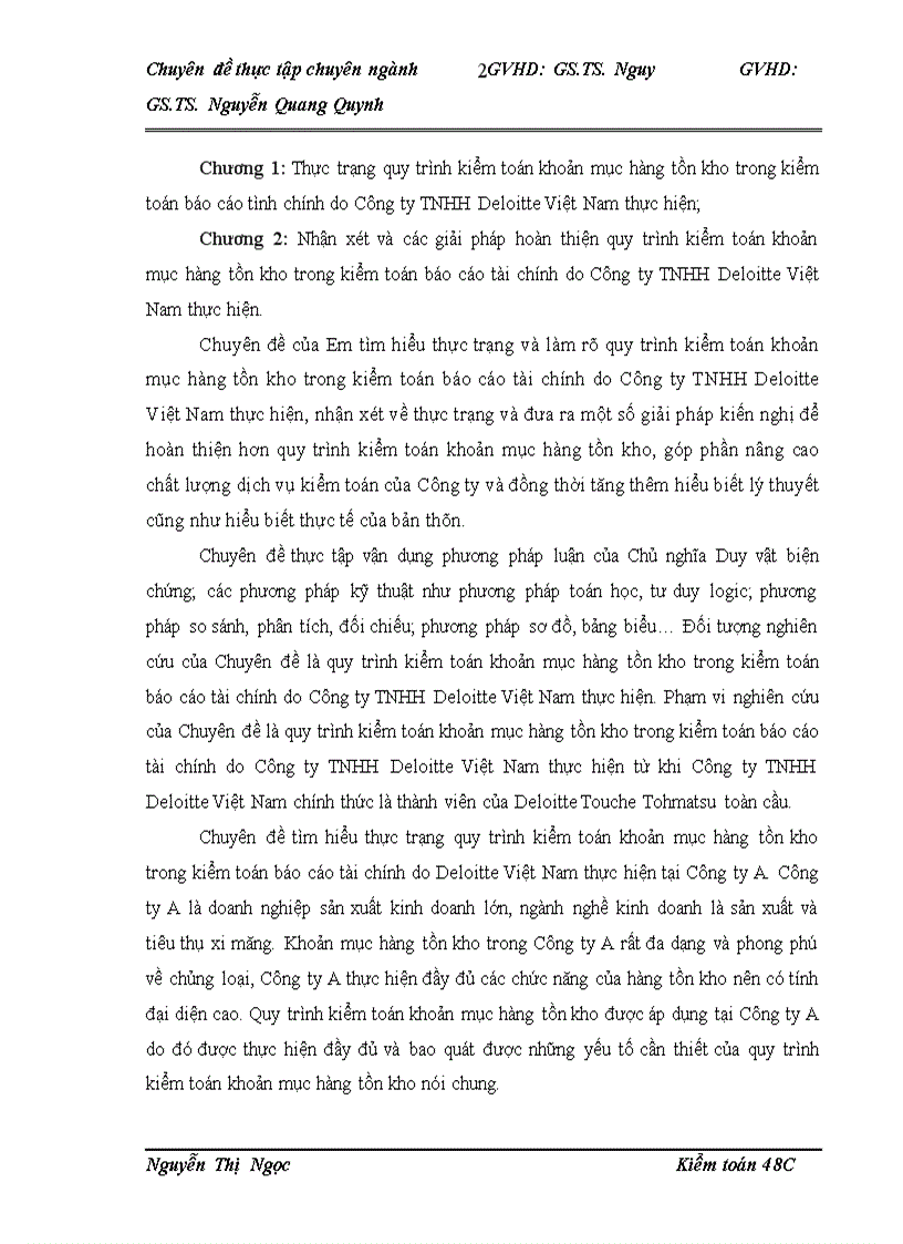 image for page Tìm hiểu quy trình kiểm toán khoản mục Hàng tồn kho trong kiểm toán báo cáo tài chính do Công ty TNHH Deloitte Việt Nam thực hiện 1