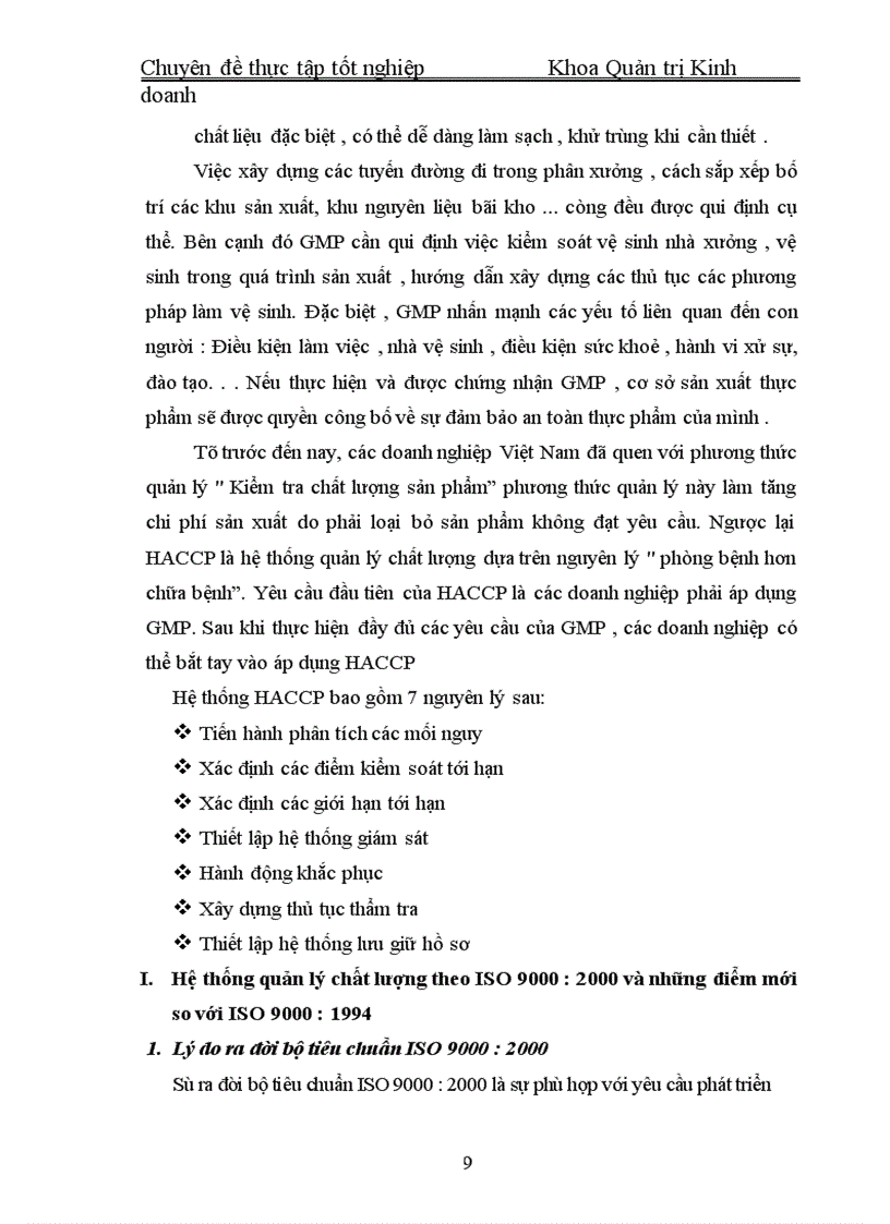 image for page Một số vấn đề về việc chuyển đổi hệ thống quản lý chất lượng theo tiêu chuẩn ISO 9000 phiên bản 1994 sang phiên bản 2000 tại Công ty Điện cơ Thống nhất 1