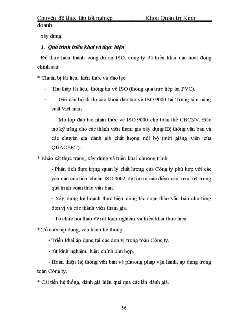 image for page Một số vấn đề về việc chuyển đổi hệ thống quản lý chất lượng theo tiêu chuẩn ISO 9000 phiên bản 1994 sang phiên bản 2000 tại Công ty Điện cơ Thống nhất 1