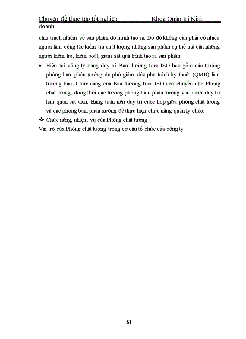 image for page Một số vấn đề về việc chuyển đổi hệ thống quản lý chất lượng theo tiêu chuẩn ISO 9000 phiên bản 1994 sang phiên bản 2000 tại Công ty Điện cơ Thống nhất 1