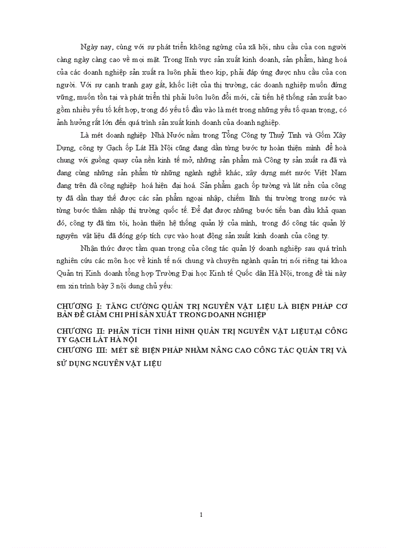 image for page Một số biện pháp nhằm nâng cao công tác quản trị và sử dụng nguyên vật liệu