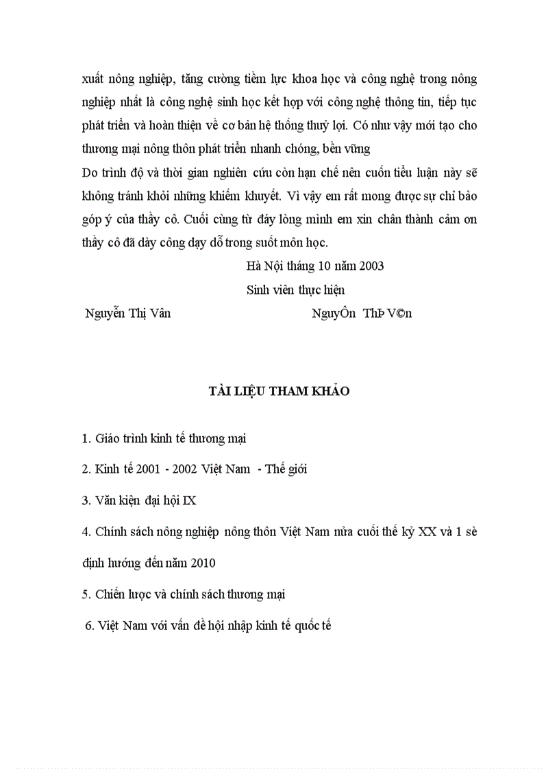 image for page Phân tích thực trạng và vai trò của thương mại nông thôn trong giai đoạn chuyển đổi sang nền kinh tế thị trường định hướng xã hội chủ nghĩa ở Việt Nam