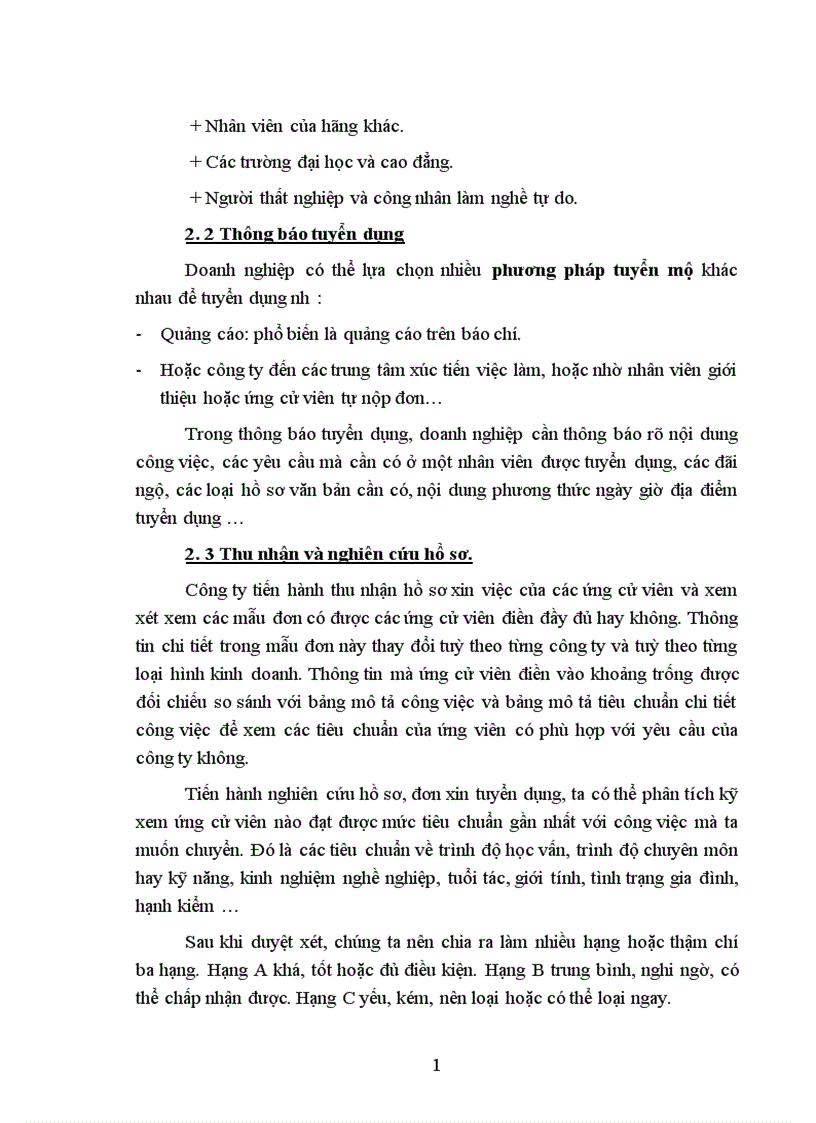image for page Một số biện pháp nhằm nâng cao chất lượng công tác tuyển dụng nhân sự tại công ty kinh doanh và dịch vụ nhà Hà Nội 1