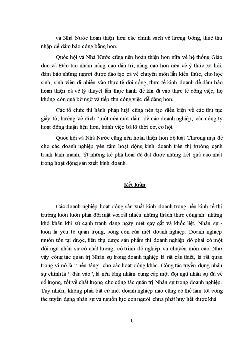 image for page Một số biện pháp nhằm nâng cao chất lượng công tác tuyển dụng nhân sự tại công ty kinh doanh và dịch vụ nhà Hà Nội 1