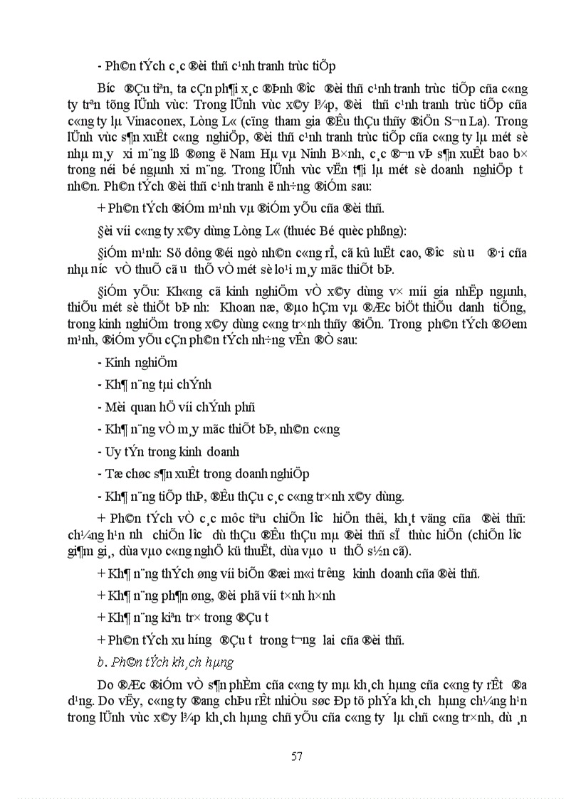 image for page Một số biện pháp chủ yếu nhằm góp phần hoàn thiện quá trình xây dựng chiến lược kinh doanh ở Công ty Xây lắp Vật tư Vận tải Sông Đà 12 1