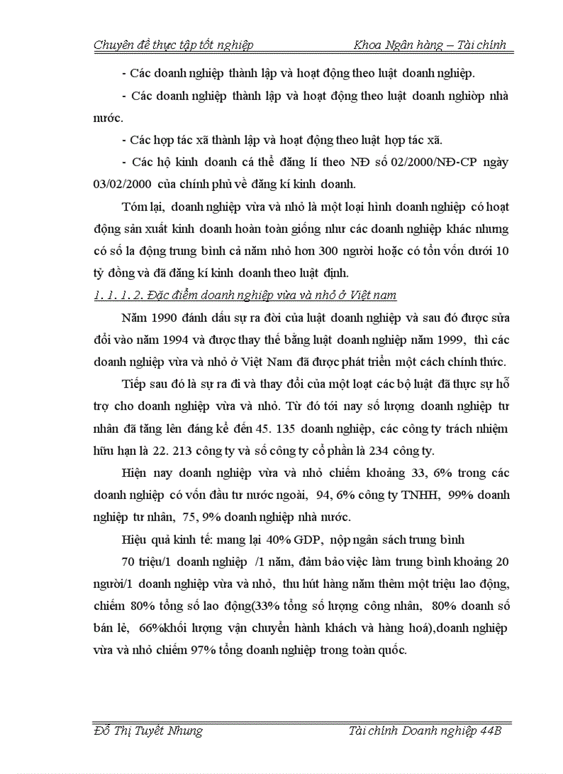 image for page Nâng cao chât lượng cho vay đối với doanh nghiệp vừa và nhỏ tại ngân hàng nông nghiệp và phát triển nông thôn Nam Hà Nội 1