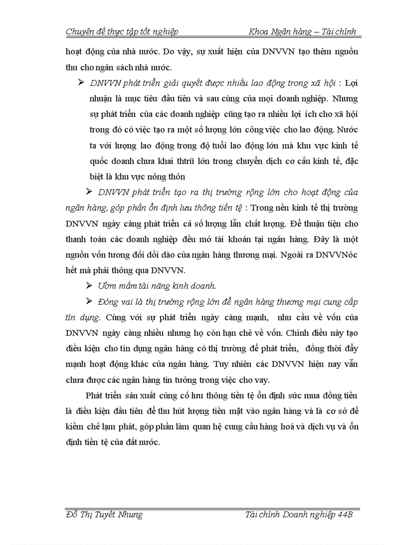 image for page Nâng cao chât lượng cho vay đối với doanh nghiệp vừa và nhỏ tại ngân hàng nông nghiệp và phát triển nông thôn Nam Hà Nội 1