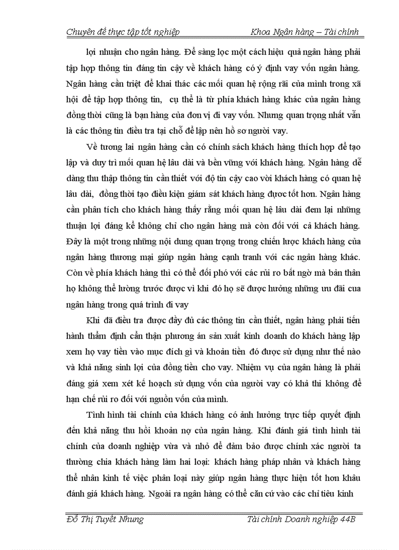 image for page Nâng cao chât lượng cho vay đối với doanh nghiệp vừa và nhỏ tại ngân hàng nông nghiệp và phát triển nông thôn Nam Hà Nội 1