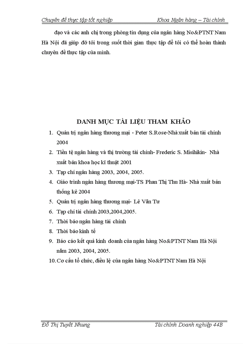 image for page Nâng cao chât lượng cho vay đối với doanh nghiệp vừa và nhỏ tại ngân hàng nông nghiệp và phát triển nông thôn Nam Hà Nội 1