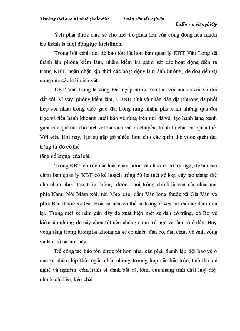 image for page Xây dựng cơ sở khoa học cho việc qui hoạch các khu bảo tồn Đất ngập nước của Việt Nam