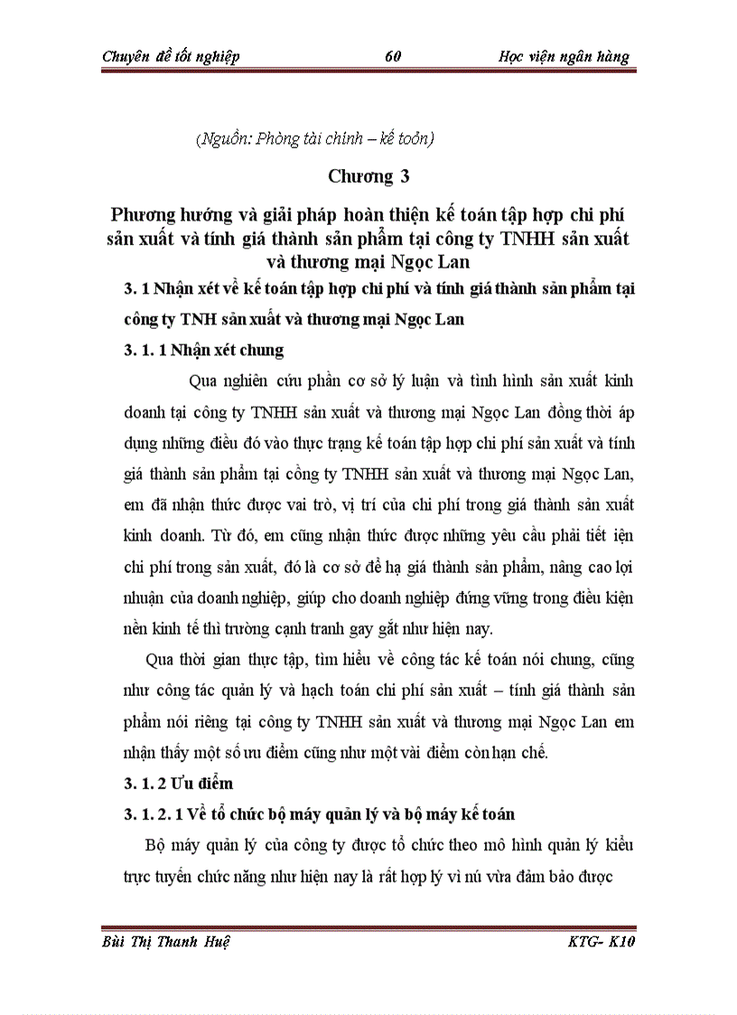image for page Kế toán tập hợp chi phí và tính giá thành sản phẩm tại công ty TNHH sản xuất và thương mại Ngọc Lan 1