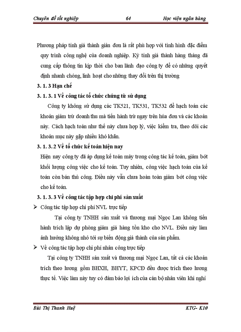 image for page Kế toán tập hợp chi phí và tính giá thành sản phẩm tại công ty TNHH sản xuất và thương mại Ngọc Lan 1