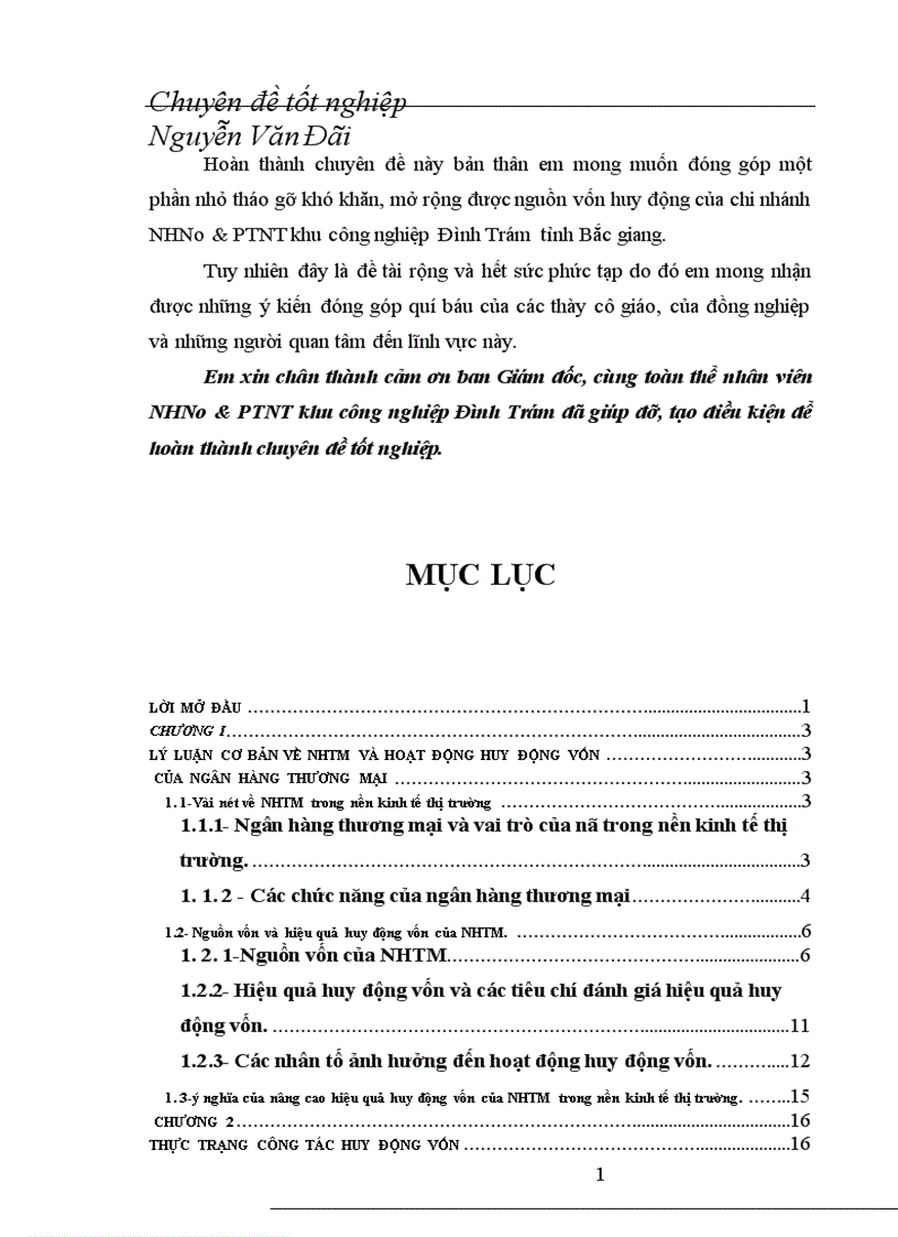 image for page Thực trạng và giải pháp nâng cao hiệu quả huy động vốn tại chi nhánh NHNo PTNT khu công nghiệp Đình Trám tỉnh Bắc Giang