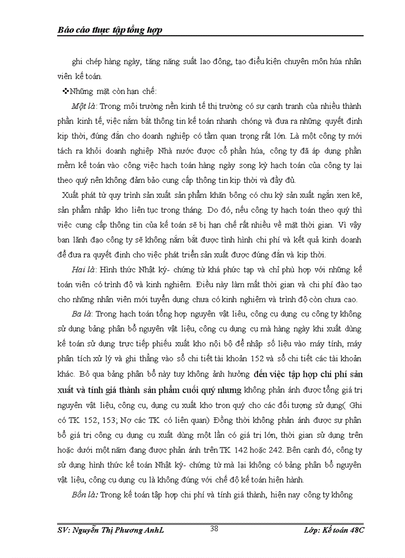 image for page báo cáo thực tập tổng hợp của công ty cổ phần dệt hà đông hanosimex