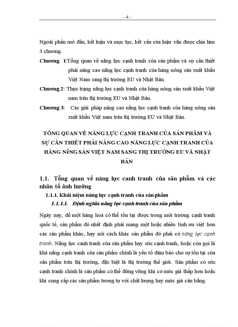 image for page Năng lực cạnh tranh của hàng nông sản xuất khẩu Việt Nam trên thị trường EU và Nhật Bản trong thời kỳ hội nhập WTO