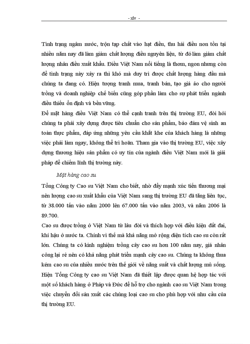 image for page Năng lực cạnh tranh của hàng nông sản xuất khẩu Việt Nam trên thị trường EU và Nhật Bản trong thời kỳ hội nhập WTO