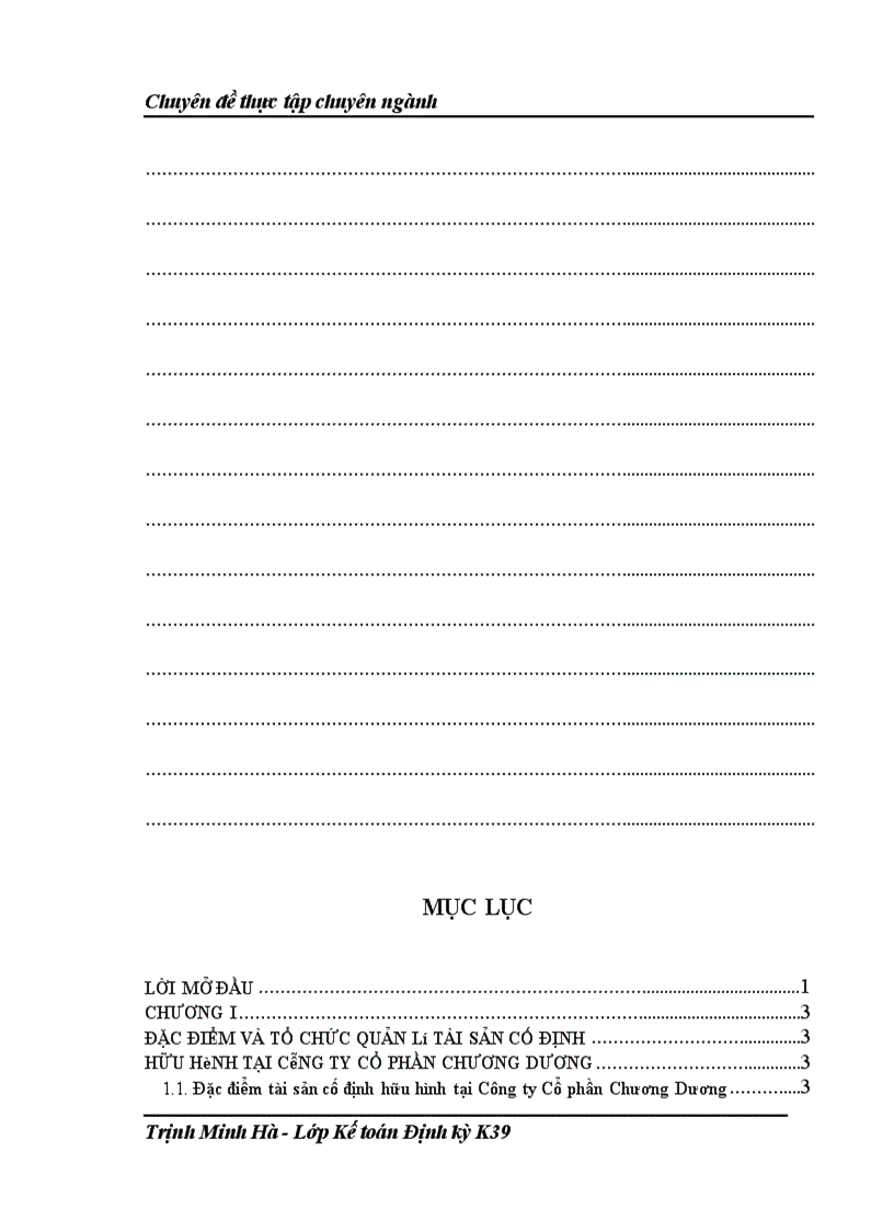 image for page Hoàn thiện kế toán tài sản cố định hữu hình tại Công ty Cổ phần Chương Dương 1