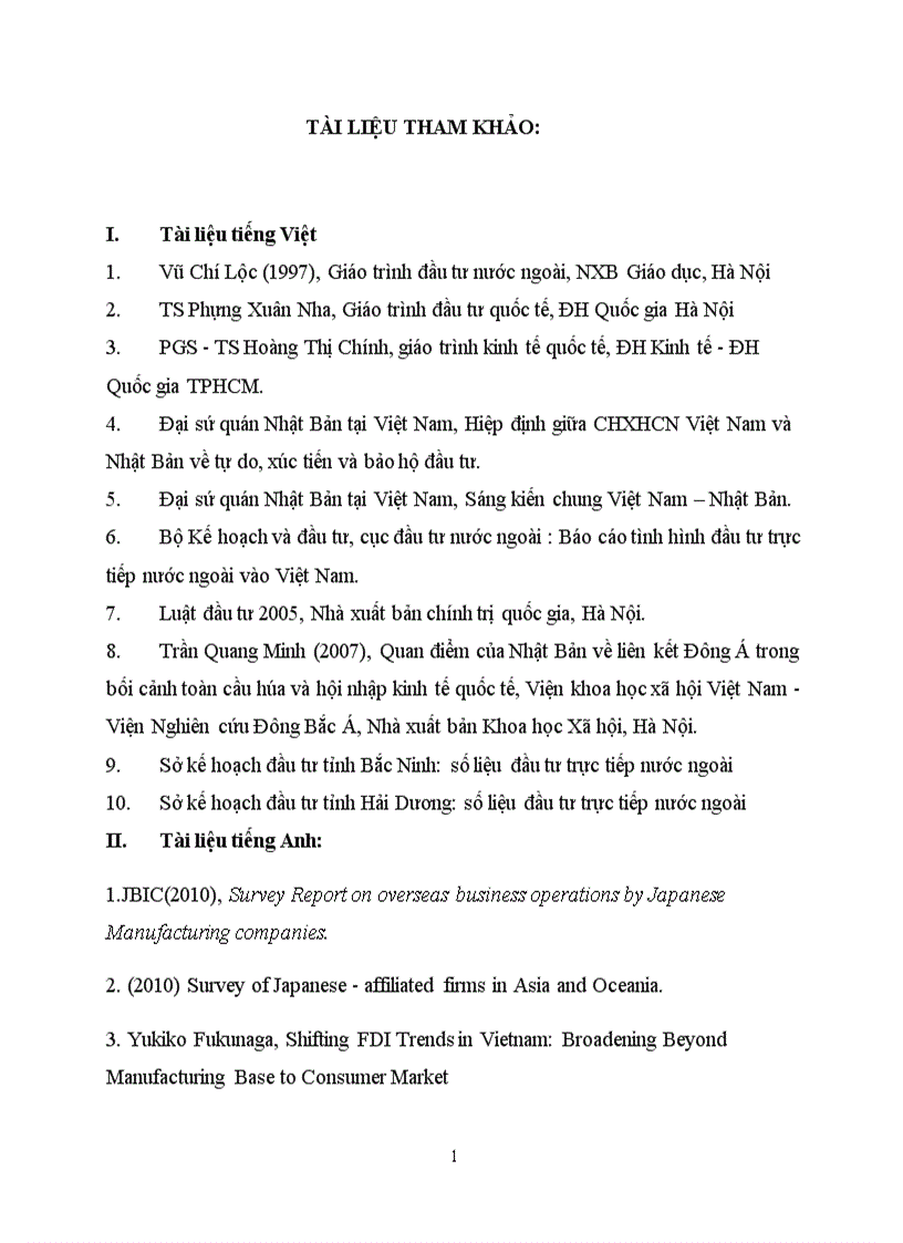 image for page Thực trạng hoạt động đầu tư trực tiếp của các doanh nghiệp Nhật Bản tại khu vực phía Bắc Việt Nam 1