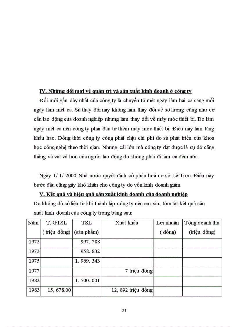 image for page Báo cáo tổng hợp về Công ty may Chiến thắng