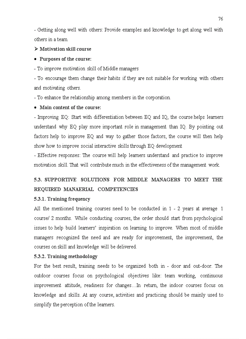 image for page Managerial competencies of middle managers at petrovietnam finance corporation PVFC