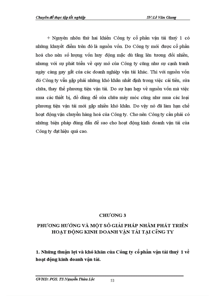 image for page Thực trạng và một số giải pháp phát triển kinh doanh vận tải của Công ty cổ phần vận tải thuỷ 1 1