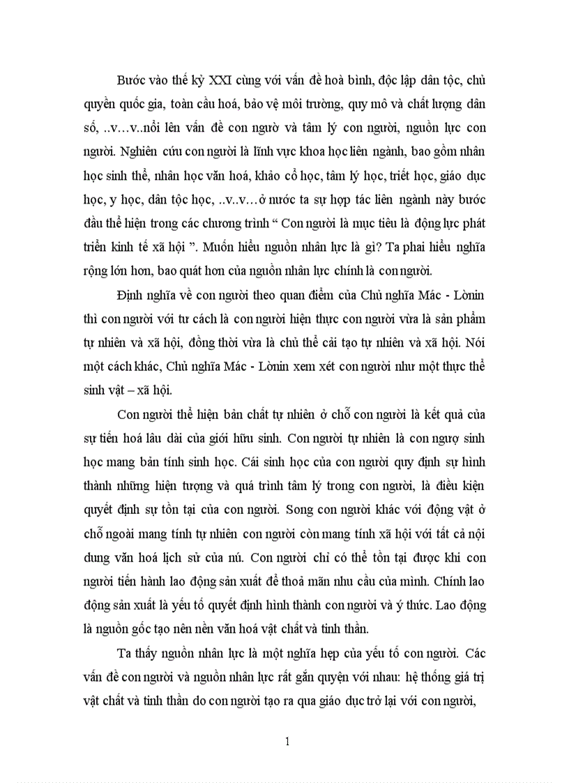 image for page Nguồn nhân lực trong thời kỳ Công nghiệp hoá Hiện đại hoá đất nước Vai trò thực trạng và giải pháp 1