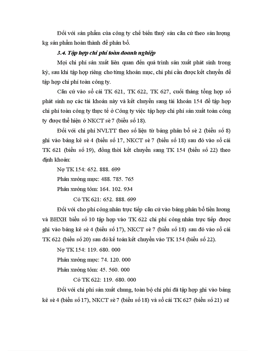 image for page Tổ chức công tác kế toán tổng hợp chi phí sản xuất và tính giá thành sản phẩm ở công ty xuất nhập khẩu thuỷ sản nam Hà Tĩnh 1