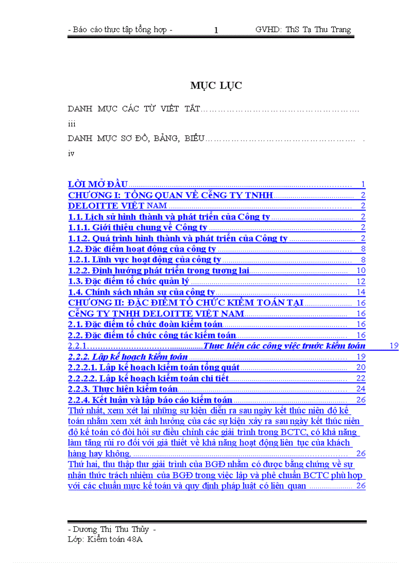 image for page Báo cáo thực tập tổng hợp tại công ty TNHH Deloitte Việt Nam
