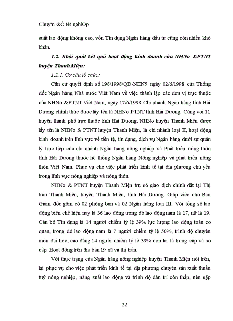 image for page Giải pháp mở rộng cho vay hộ sản xuất tại NHNo PTNT huyện Thanh Miện tỉnh Hải Dương 1