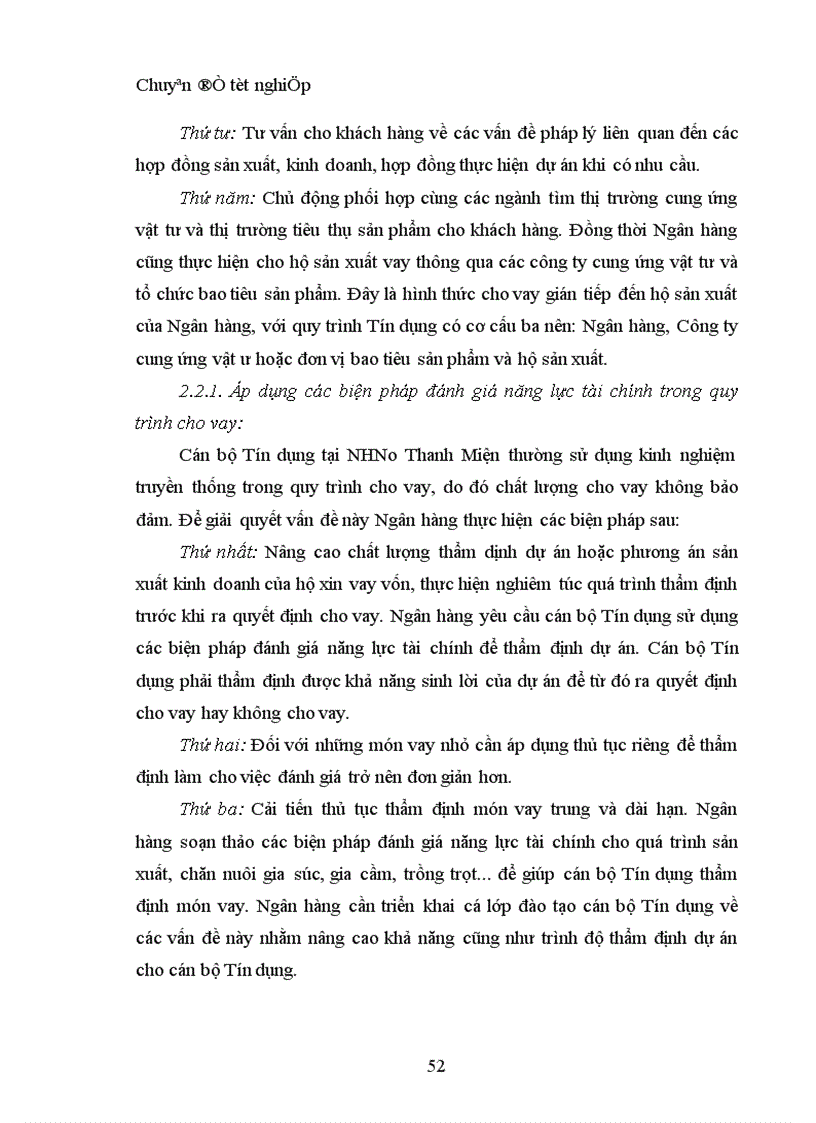 image for page Giải pháp mở rộng cho vay hộ sản xuất tại NHNo PTNT huyện Thanh Miện tỉnh Hải Dương 1