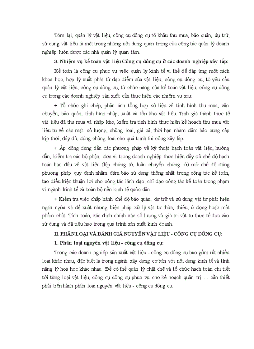 image for page Tổ chức công tác kế toán nguyên vật liệu công cụ dụng cụ ở Công ty cổ phần xây dựng Phương Nam 1