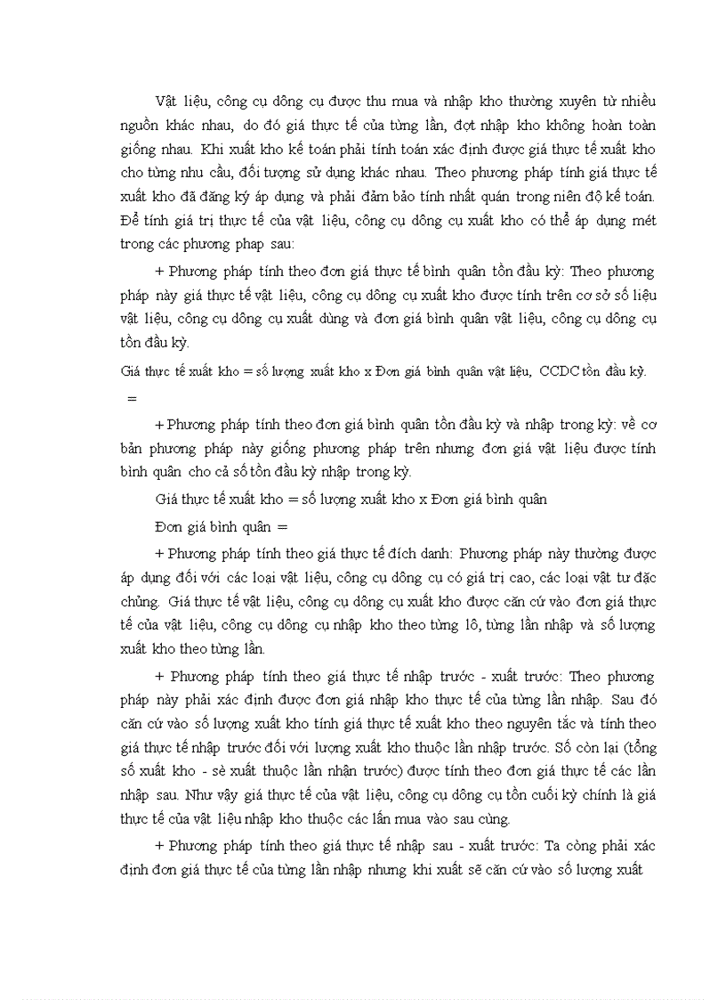 image for page Tổ chức công tác kế toán nguyên vật liệu công cụ dụng cụ ở Công ty cổ phần xây dựng Phương Nam 1