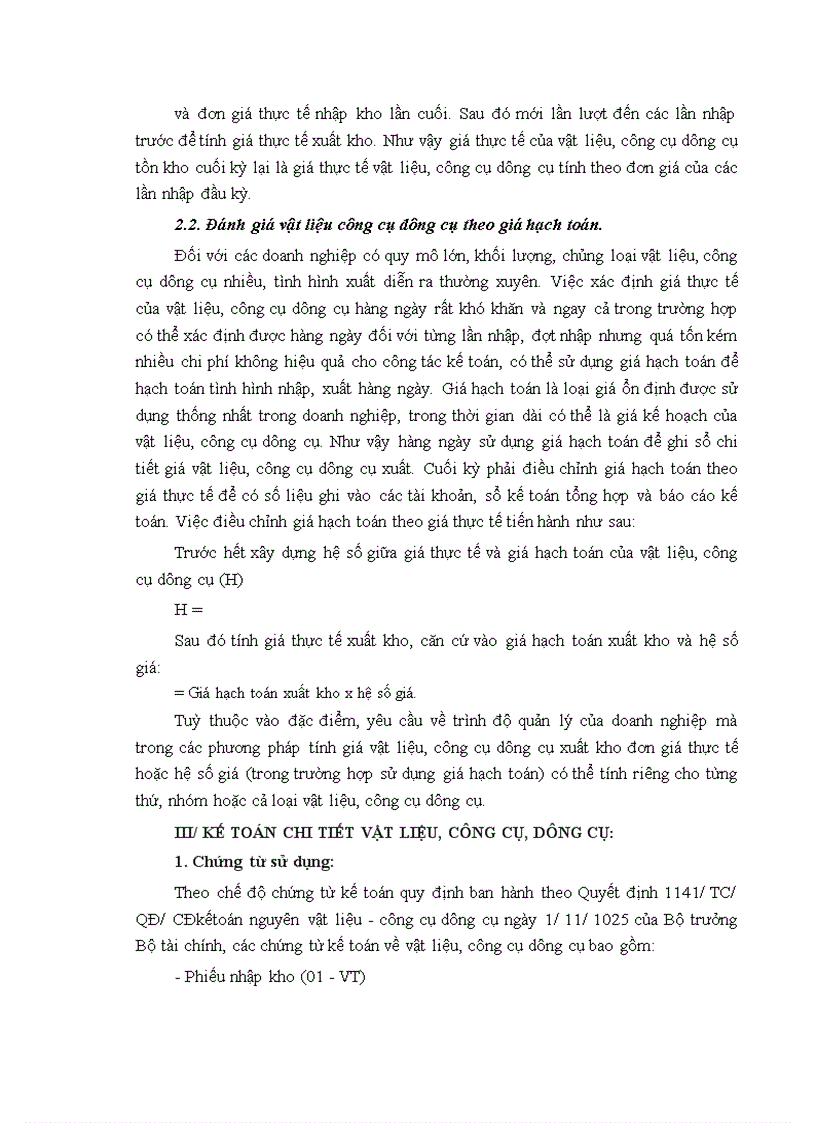 image for page Tổ chức công tác kế toán nguyên vật liệu công cụ dụng cụ ở Công ty cổ phần xây dựng Phương Nam 1