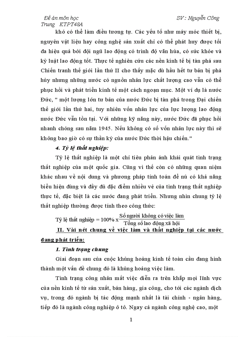 image for page Giải quyết vấn đề thất nghiệp sau khủng hoảng kinh tế tại tỉnh Nghệ An