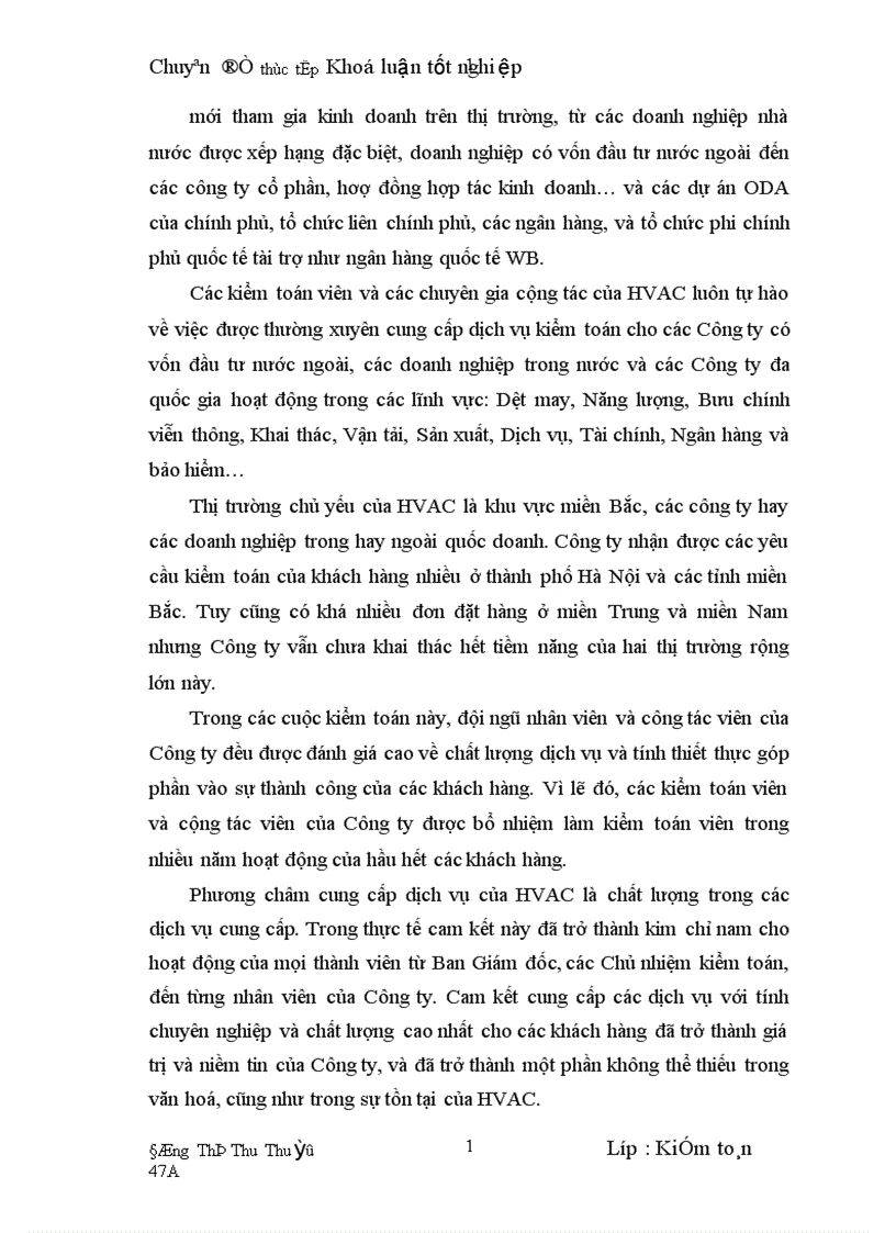 image for page Hoàn thiện kiểm toán chu trình tiền lương và nhân viên trong kiểm toán Báo cáo tài chính do Công ty Kiểm toán HVAC thực hiện 1
