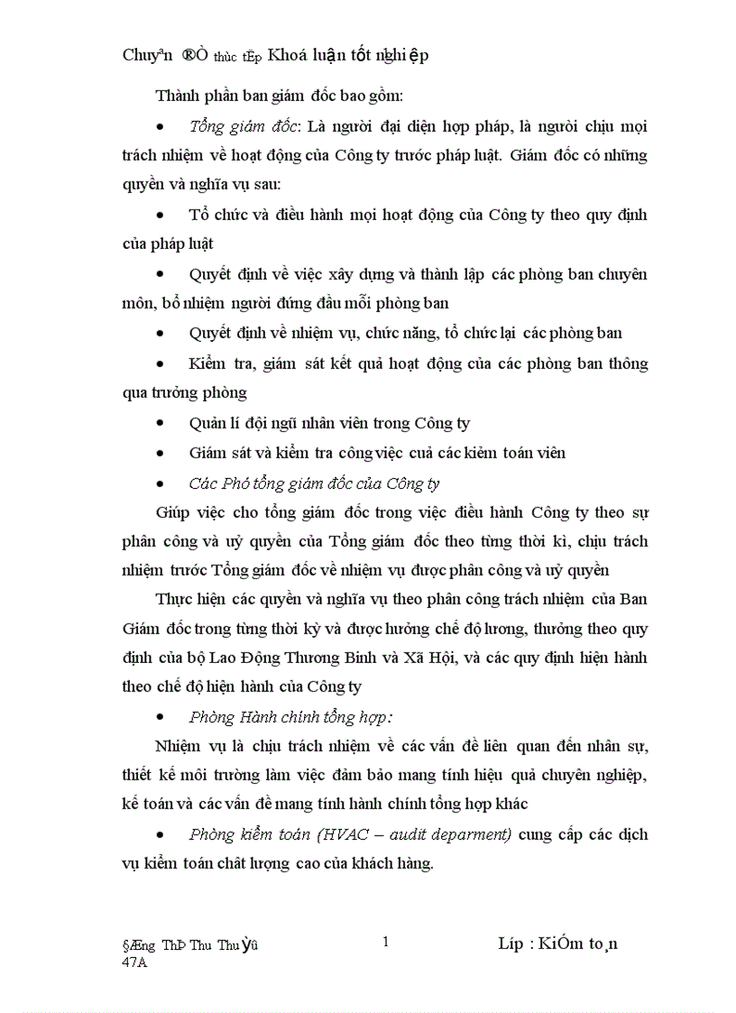 image for page Hoàn thiện kiểm toán chu trình tiền lương và nhân viên trong kiểm toán Báo cáo tài chính do Công ty Kiểm toán HVAC thực hiện 1
