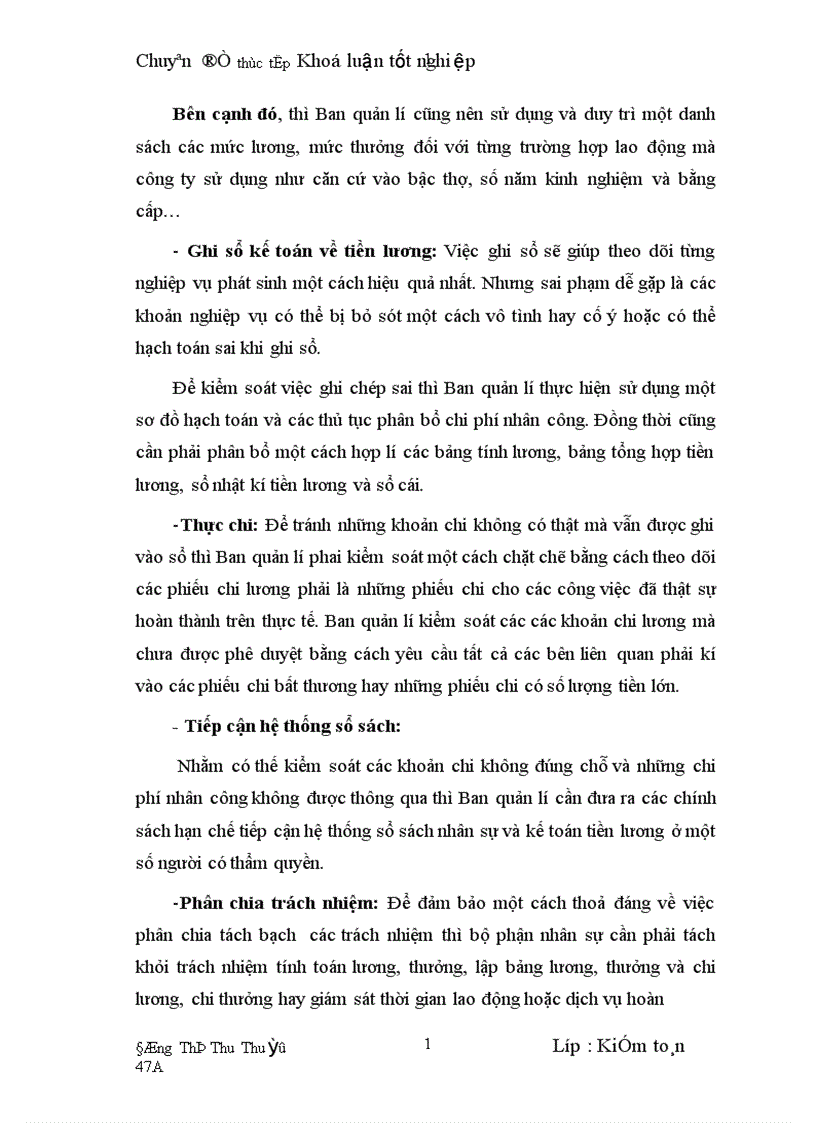image for page Hoàn thiện kiểm toán chu trình tiền lương và nhân viên trong kiểm toán Báo cáo tài chính do Công ty Kiểm toán HVAC thực hiện 1