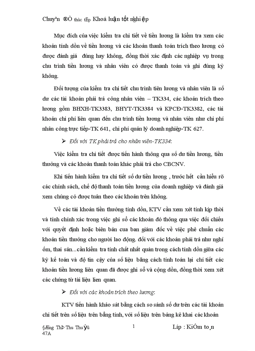 image for page Hoàn thiện kiểm toán chu trình tiền lương và nhân viên trong kiểm toán Báo cáo tài chính do Công ty Kiểm toán HVAC thực hiện 1