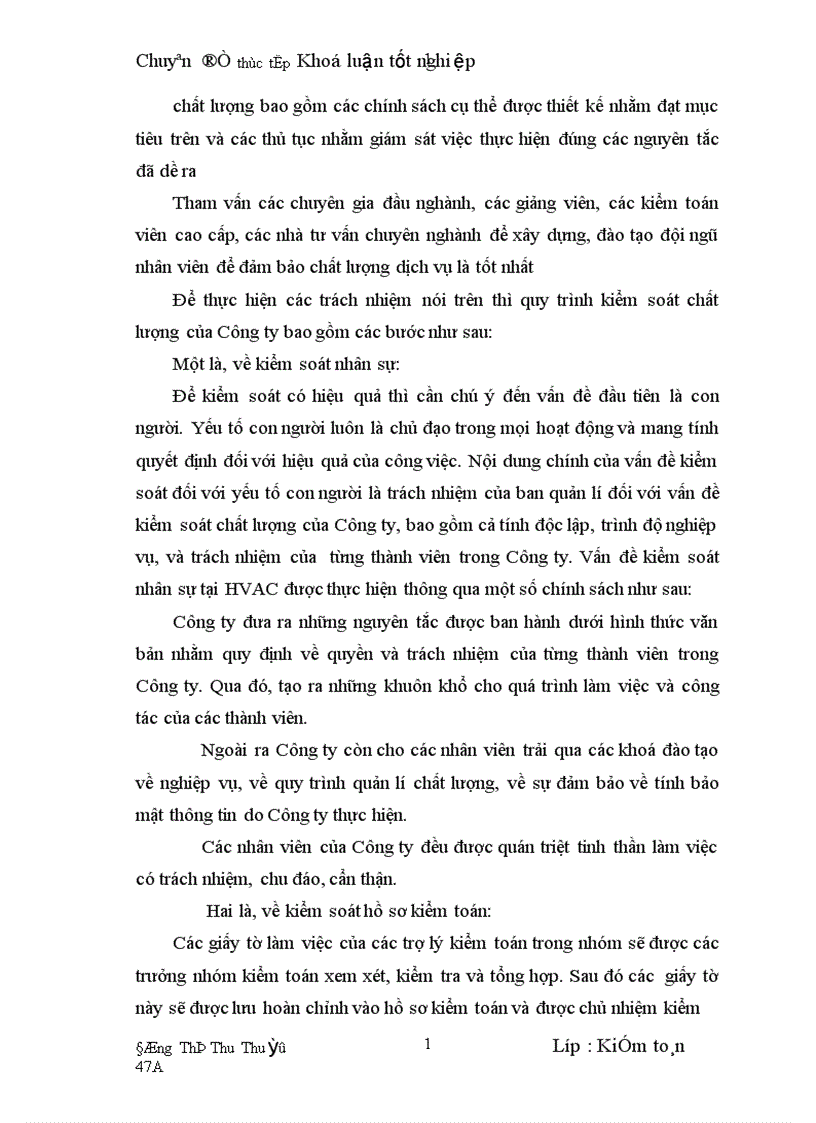 image for page Hoàn thiện kiểm toán chu trình tiền lương và nhân viên trong kiểm toán Báo cáo tài chính do Công ty Kiểm toán HVAC thực hiện 1