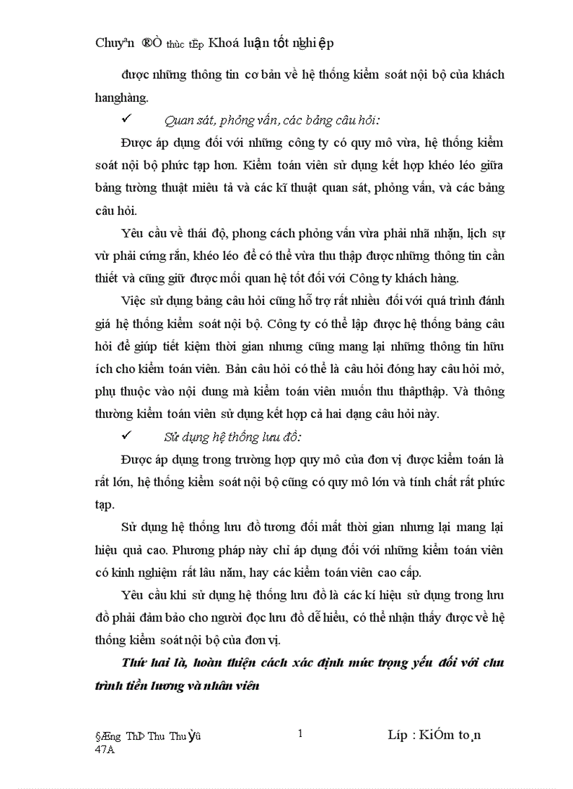 image for page Hoàn thiện kiểm toán chu trình tiền lương và nhân viên trong kiểm toán Báo cáo tài chính do Công ty Kiểm toán HVAC thực hiện 1
