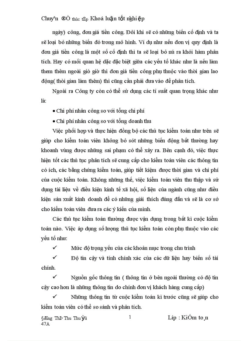 image for page Hoàn thiện kiểm toán chu trình tiền lương và nhân viên trong kiểm toán Báo cáo tài chính do Công ty Kiểm toán HVAC thực hiện 1