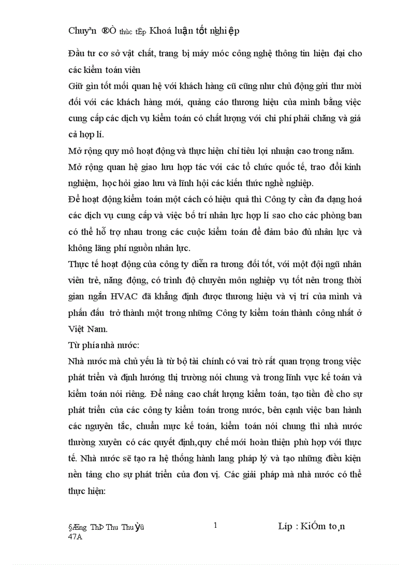 image for page Hoàn thiện kiểm toán chu trình tiền lương và nhân viên trong kiểm toán Báo cáo tài chính do Công ty Kiểm toán HVAC thực hiện 1
