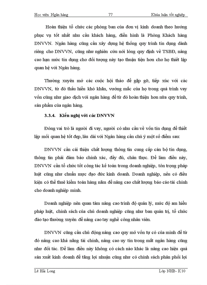 image for page Giải pháp mở rộng tín dụng đối với doanh nghiệp vừa và nhỏ tại Ngân hàng thương mại cổ phần Hàng Hải chi nhánh Thanh Xuân 1