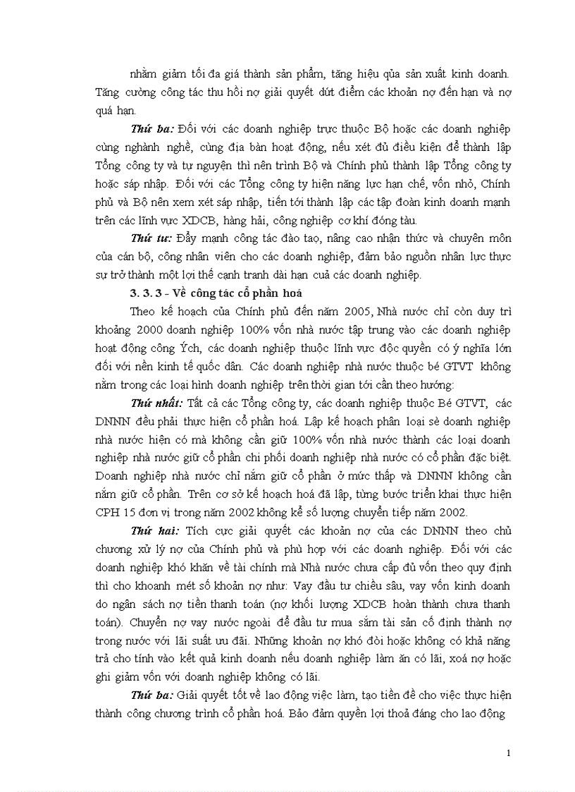 image for page Một số giải pháp nhằm nâng cao hiệu quả sử dụng vốn tại Công ty công trình giao thông 208 thuộc tổng giao thông 4 Bộ Giao Thông Vận tải 1
