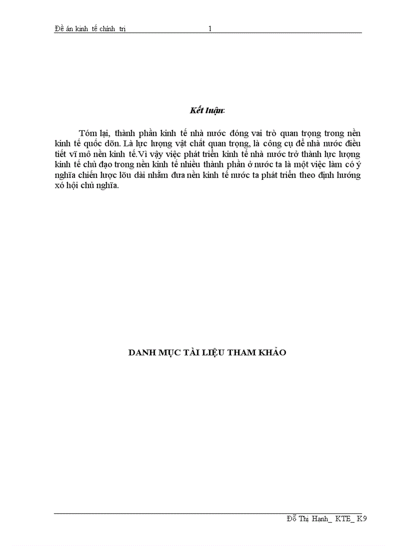 image for page Vai trò của kinh tế nhà nước trong nền kinh tế nhiều thành phần