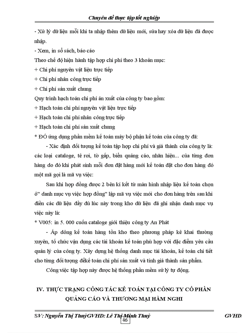 image for page Hoàn thiện công tác tổng hợp chi phí sản xuất và tính giá thành sản phẩm tại công ty Cổ phần Quảng cáo Hàm Nghi 1