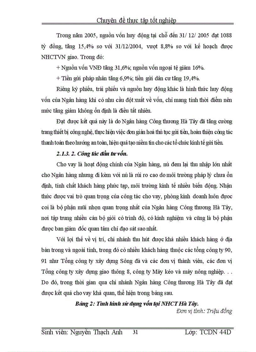 image for page Giải pháp nâng cao chất lượng hoạt động bảo lãnh tại chi nhánh NHCT tỉnh Hà Tây