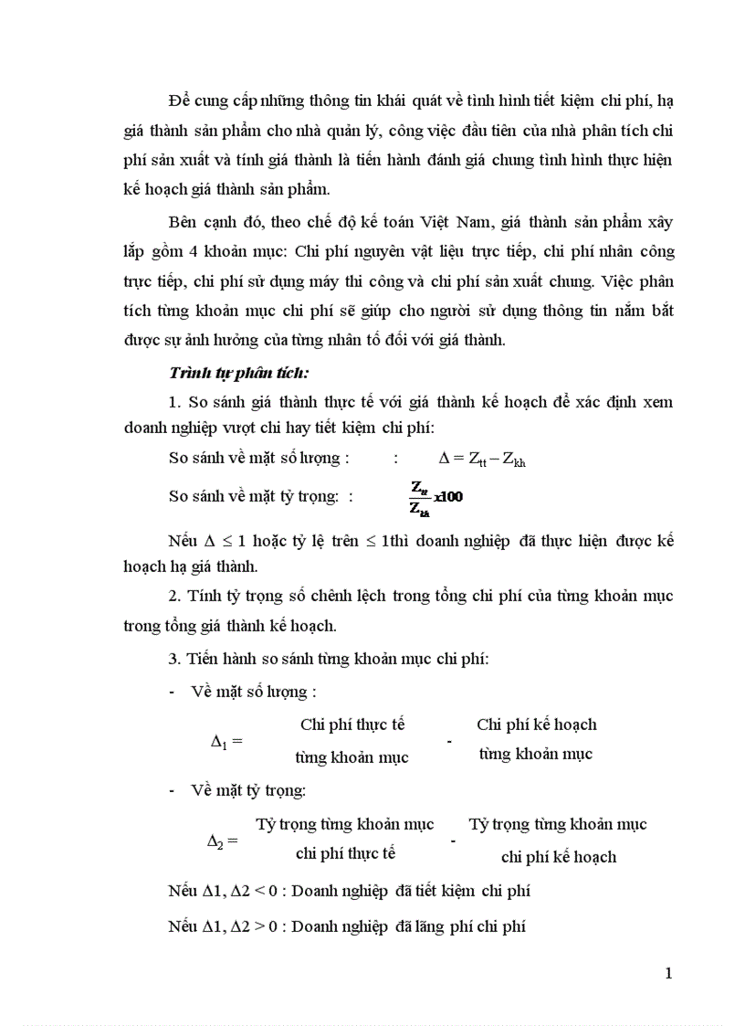 image for page Hoàn thiện hạch toán chi phí sản xuất và tính giá thành sản phẩm xây lắp tại Công ty Xây dựng số I 1